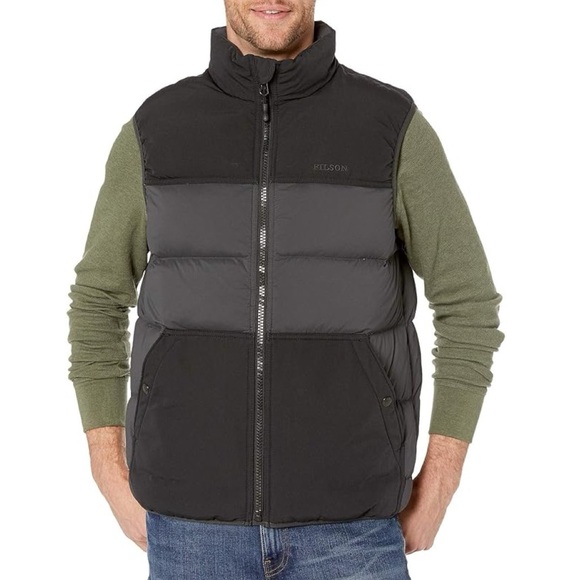 Filson Other - Filson Featherweight Down Puffer Vest Mens Large Faded Black Outdoor Minimalist